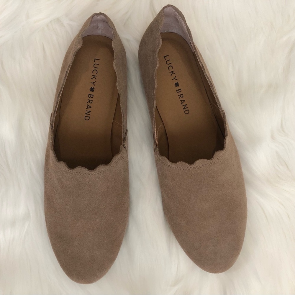 LUCKY BRAND Cloeey Loafer Flats Stonerock Size 8M